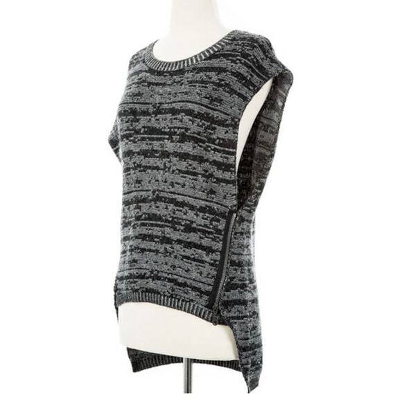 Cop.Copine Buenos Pull Gray Small Cozy Fall Winter Wool Blend - Picture 2 of 5